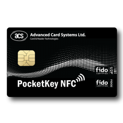 PocketKey NFC Card FIDO® Certified Security Key Card